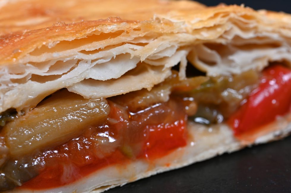 Empanada vegetal Pisto