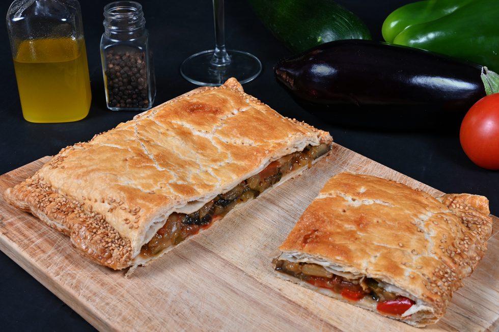 Empanada vegetal Pisto